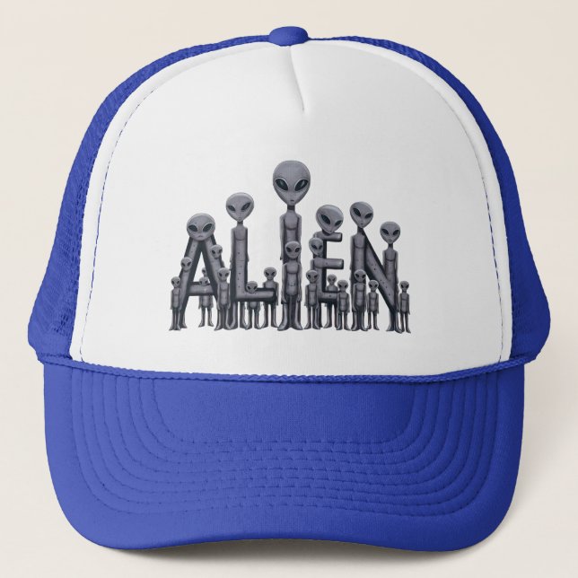 Alien Text Hat (Front)