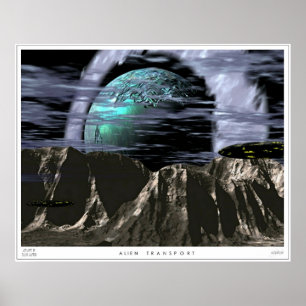 Alien Transport Poster