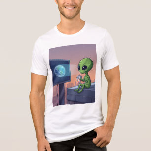 Alien  Tri-Blend shirt