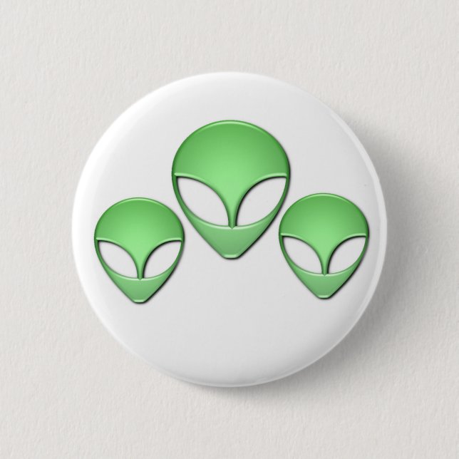 Alien Trio Button (Front)