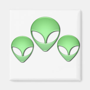 Alien Trio Magnet