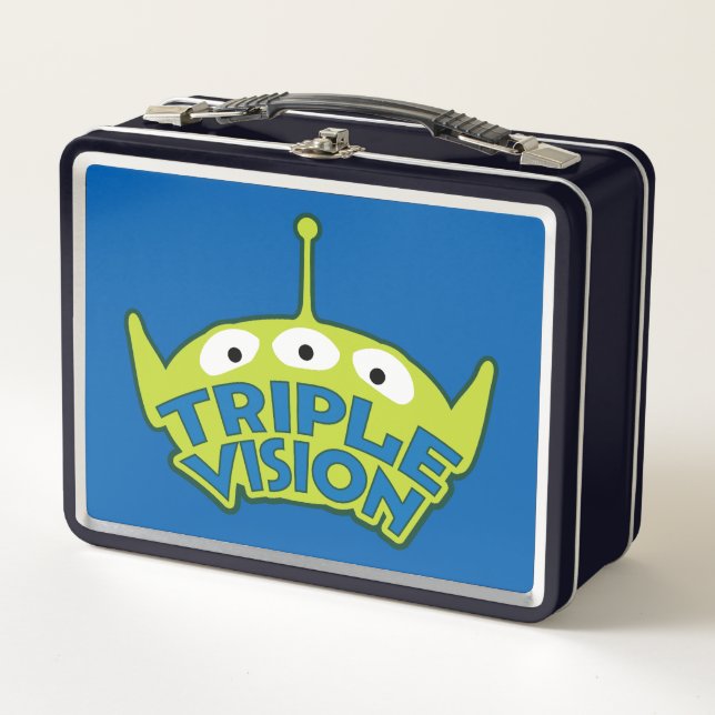 Alien Triple Vision Metal Lunch Box (Front)