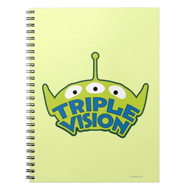 Alien Triple Vision Notebook (Front)