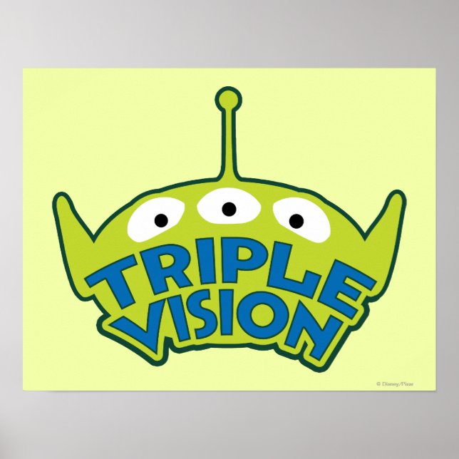 Alien Triple Vision Poster (Front)