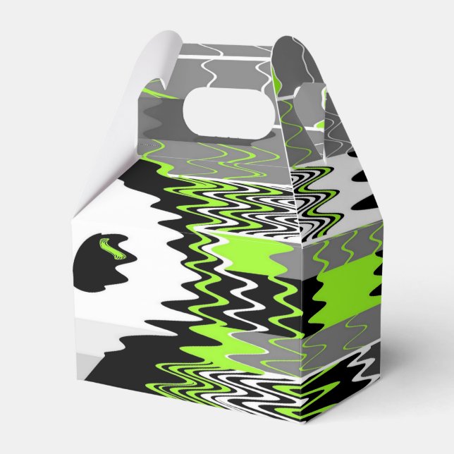 Alien TV favour box gable (Front Side)