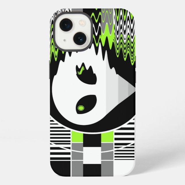 Alien TV iPhone case (Back)