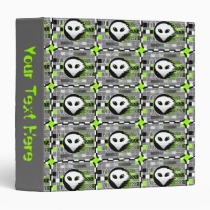 Alien TV Multi 'Text' ring binder