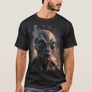 ALIEN UAP UFO by Juan Cabana T-Shirt