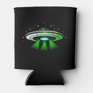 Alien UFO Abduction Spaceship Birthday Party  Can Cooler