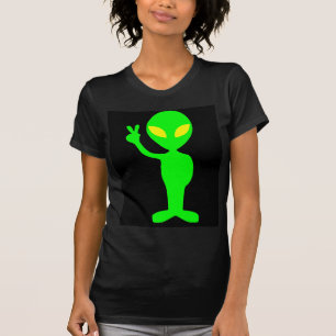 ALIEN UFO FUNNY DARK T-SHIRTS TEE - SHIRTS