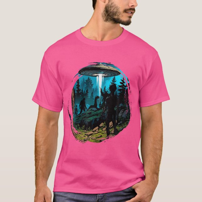 Alien Ufo T-Shirt (Front)