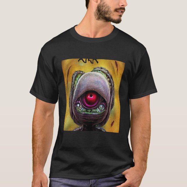 Alien UFO UAP 51 area grey out of this world creat T-Shirt (Front)