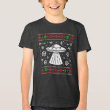 ALIEN UFO UGLY XMAS SWEATER CHRISTMAS