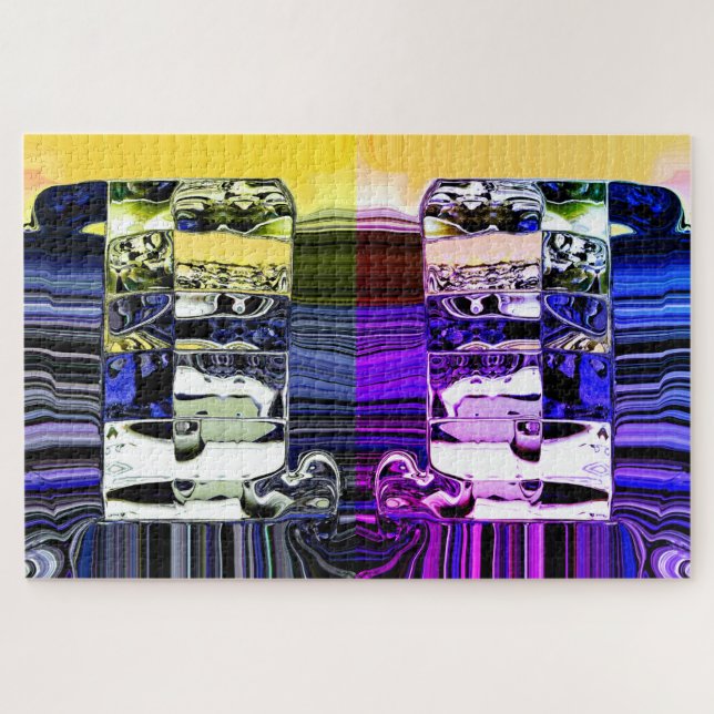 Alien units of life art jigsaw puzzle (Horizontal)