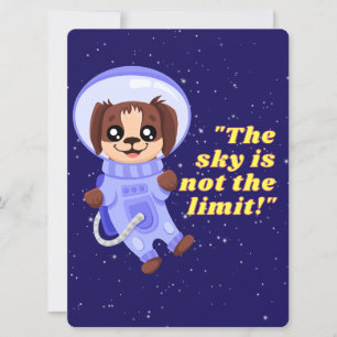 ALIEN ,UNIVERSE, ROCKETSHIP, PLANET AND ASTRONAUTS HOLIDAY CARD