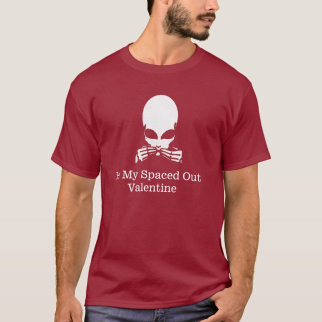 Alien, Valentine, edit text T-Shirt (Front)