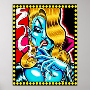 Alien Vampire: Candy Coffin™ Poster