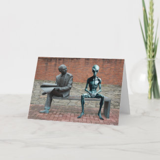 Alien Visitor day 1. Card