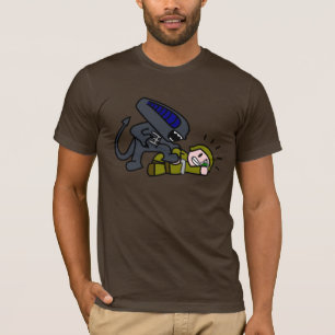 Alien vs Soldier T-Shirt