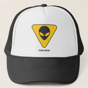 Alien watcher number 1 trucker hat