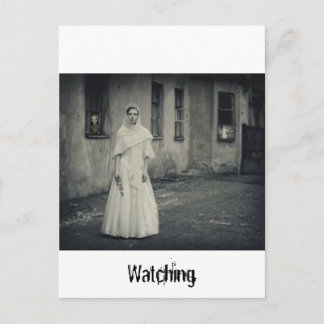Alien Watching Postcard
