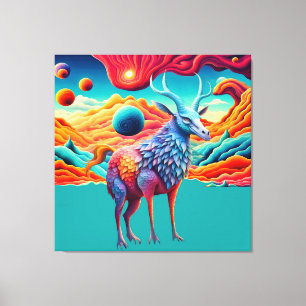 Alien Wildlife Canvas Print