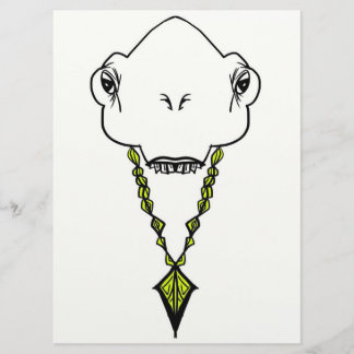 Alien With a Gold Chain Menu