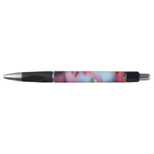 Alien Woman with Cosmic Hair Pen