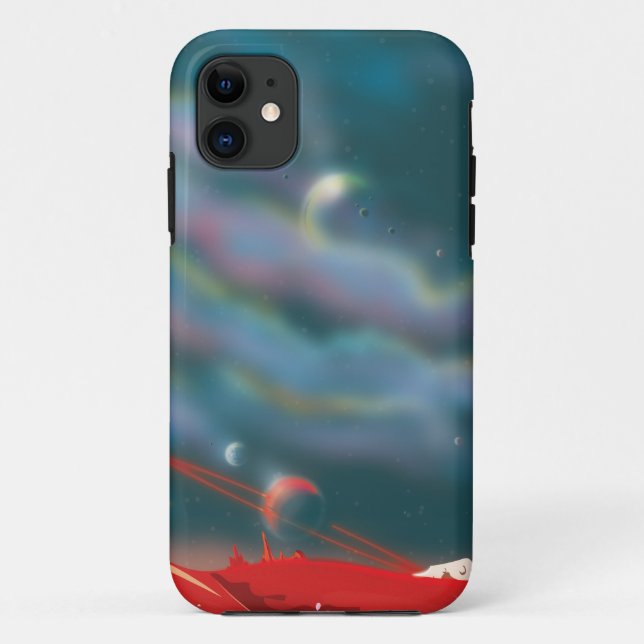Alien world Case-Mate iPhone case (Back)