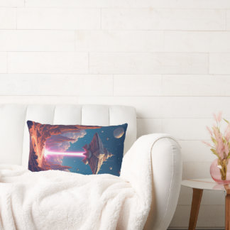 Alien World Lumbar Pillow