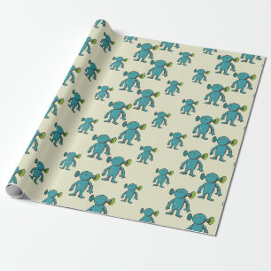 Alien Wrapping Paper