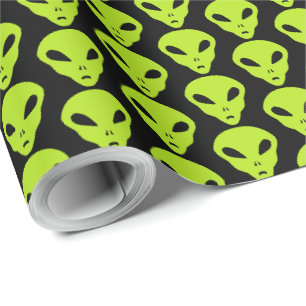 Alien Wrapping Paper