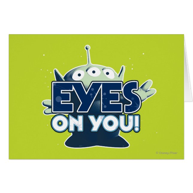Alien : Yeux sur toi ! (Devant horizontal)