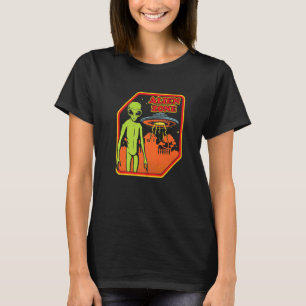 Alien Zone Extraterrestrial Ufo Spaceship Paranorm T-Shirt