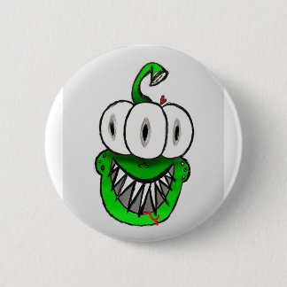 AlienHead 2 Inch Round Button