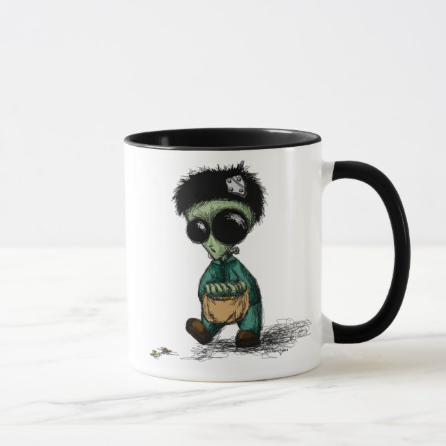 Aliens Are People Too Coffee Mug (Right)