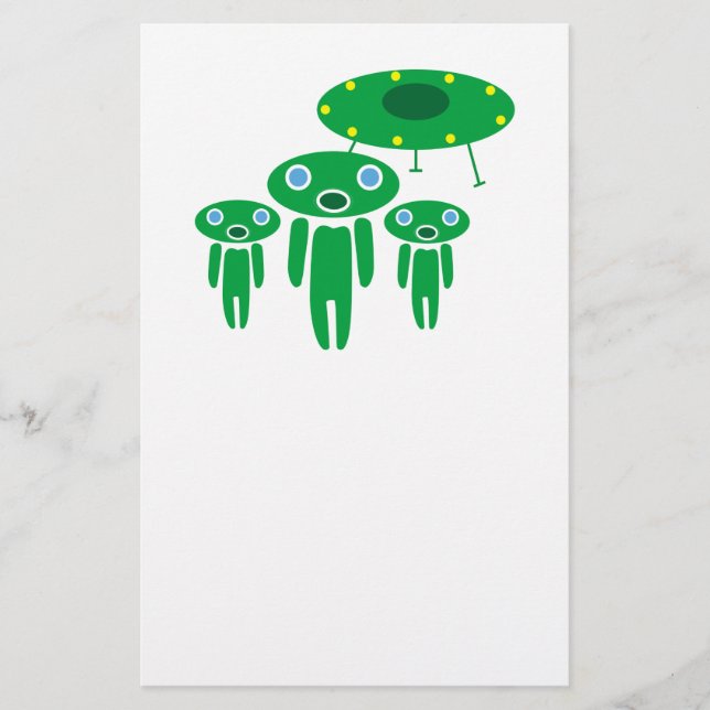 Aliens arrival flyer (Front)