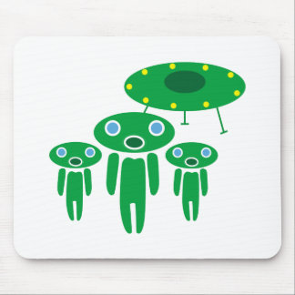 Aliens arrival mouse pad