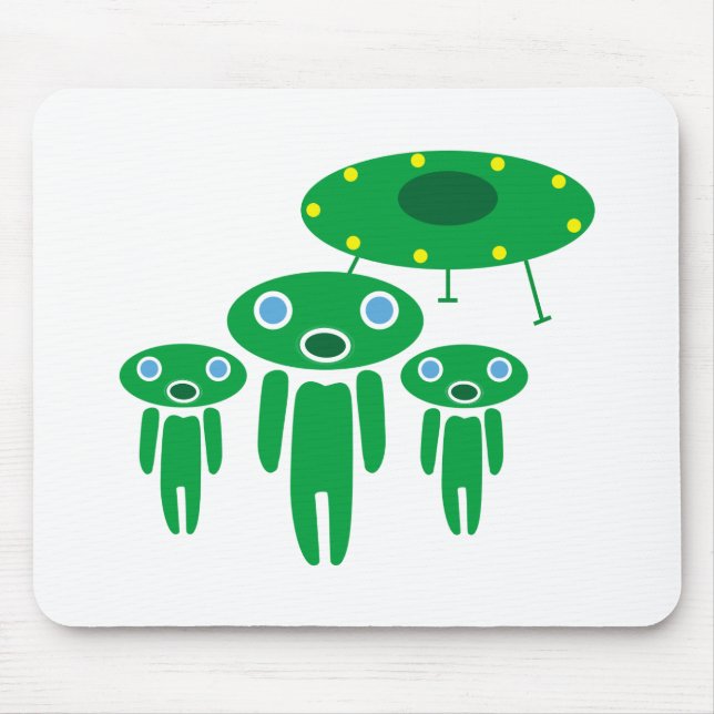 Aliens arrival mouse pad (Front)