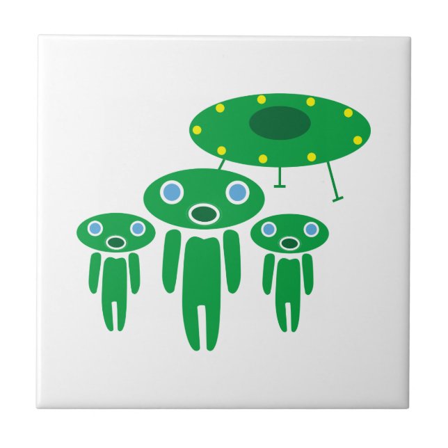 Aliens arrival tile (Front)