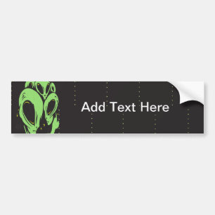 Aliens Bumper Sticker