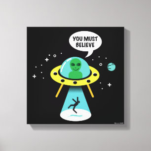 Aliens Canvas Print