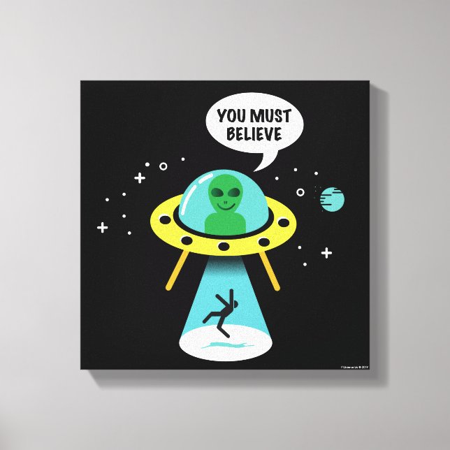 Aliens Canvas Print (Front)