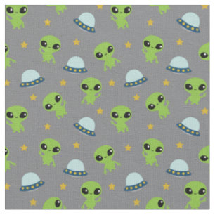 Aliens Fabric