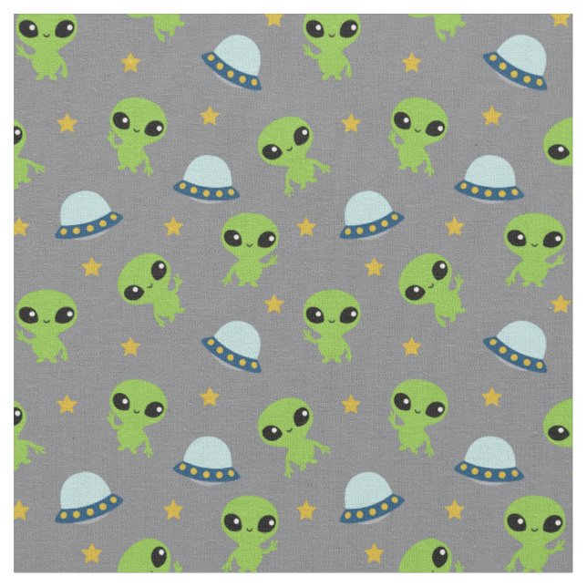 Aliens Fabric (Close Up)
