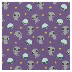 Aliens Fabric