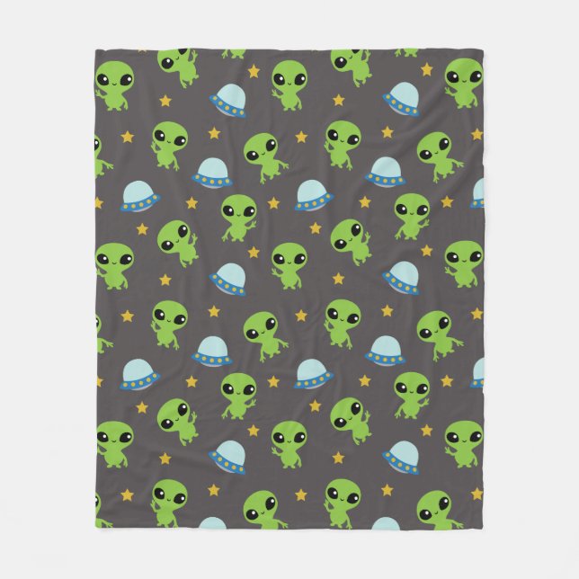 Aliens Fleece Blanket (Front)