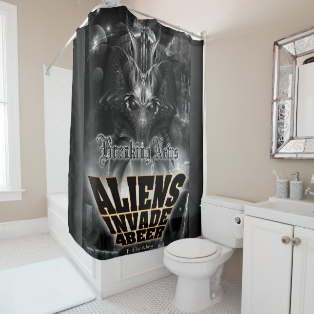 Aliens Invade 4 Beer Galaxy Attack (In Situ)