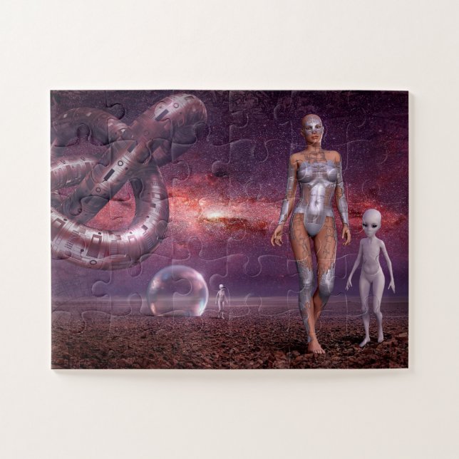 Aliens Jigsaw Puzzle (Horizontal)