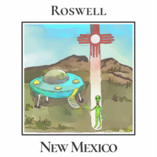 Aliens landing at Roswell New Mexico
